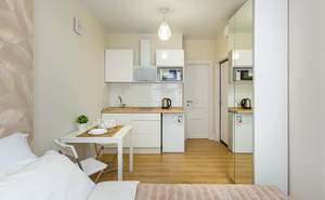 Студия квартира, на длительный срок, 18м2, 1/12 этаж