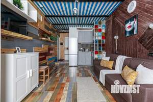 1-к квартира, посуточно, 35м2, 1/1 этаж