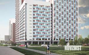 2-к квартира, строящийся дом, 51м2, 5/23 этаж