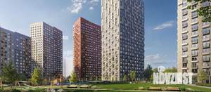 1-к квартира, строящийся дом, 32м2, 14/25 этаж