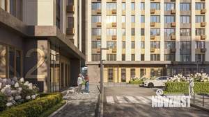 2-к квартира, строящийся дом, 58м2, 9/24 этаж