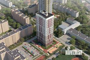1-к квартира, строящийся дом, 30м2, 22/22 этаж