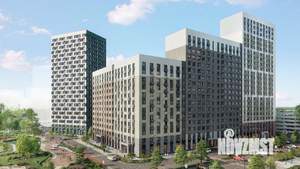 2-к квартира, строящийся дом, 64м2, 16/23 этаж