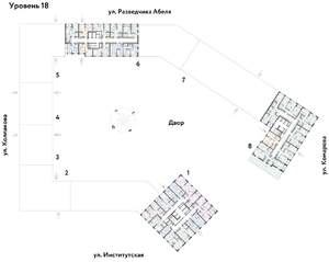 2-к квартира, вторичка, 37м2, 18/25 этаж