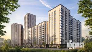 2-к квартира, строящийся дом, 74м2, 14/24 этаж