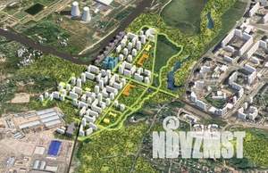 2-к квартира, строящийся дом, 43м2, 18/23 этаж
