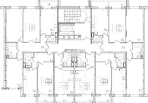 1-к квартира, строящийся дом, 40м2, 9/9 этаж