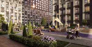 2-к квартира, сданный дом, 55м2, 10/25 этаж