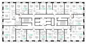 3-к квартира, сданный дом, 73м2, 2/25 этаж