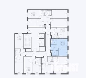 1-к квартира, сданный дом, 34м2, 3/17 этаж