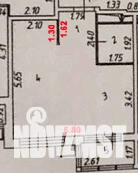 1-к квартира, вторичка, 33м2, 14/22 этаж