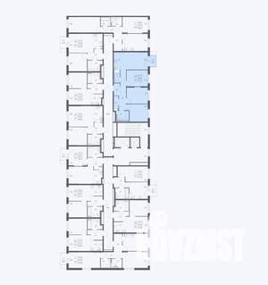 3-к квартира, сданный дом, 70м2, 5/17 этаж