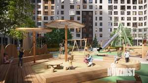 3-к квартира, строящийся дом, 66м2, 4/25 этаж