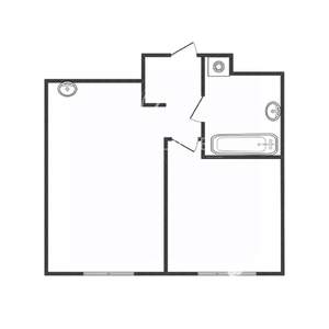 1-к квартира, вторичка, 35м2, 4/17 этаж