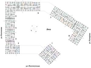 3-к квартира, вторичка, 67м2, 7/25 этаж