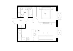 1-к квартира, вторичка, 36м2, 10/24 этаж