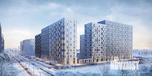 Студия квартира, сданный дом, 27м2, 12/17 этаж