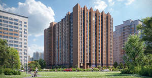 2-к квартира, строящийся дом, 41м2, 13/16 этаж