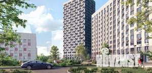 3-к квартира, строящийся дом, 59м2, 13/20 этаж