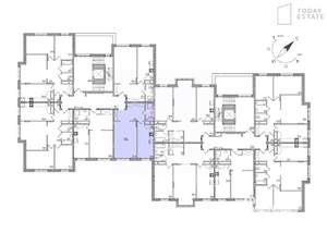 1-к квартира, вторичка, 48м2, 1/4 этаж