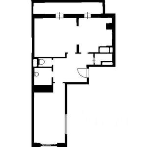 2-к квартира, вторичка, 70м2, 6/17 этаж