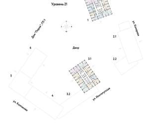 3-к квартира, вторичка, 93м2, 21/6 этаж