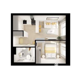 1-к квартира, вторичка, 32м2, 11/25 этаж