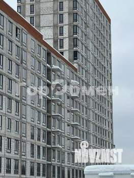 2-к квартира, строящийся дом, 54м2, 6/17 этаж
