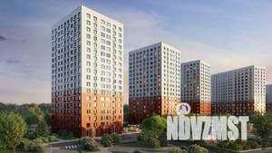 1-к квартира, строящийся дом, 38м2, 2/17 этаж