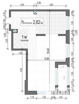 2-к квартира, вторичка, 55м2, 17/18 этаж