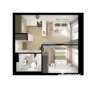 1-к квартира, вторичка, 32м2, 25/25 этаж