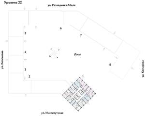 Студия квартира, вторичка, 29м2, 22/25 этаж