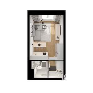 Студия квартира, вторичка, 21м2, 10/24 этаж