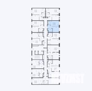 1-к квартира, вторичка, 33м2, 7/17 этаж
