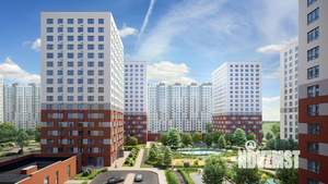 1-к квартира, строящийся дом, 58м2, 12/17 этаж