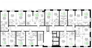 1-к квартира, вторичка, 39м2, 15/25 этаж