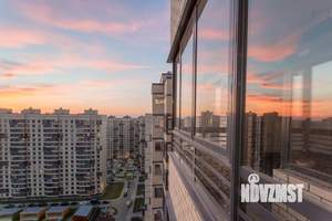 1-к квартира, строящийся дом, 37м2, 17/18 этаж