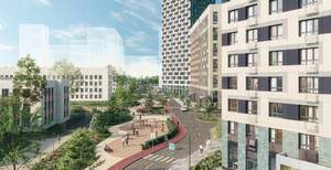 3-к квартира, строящийся дом, 75м2, 12/20 этаж