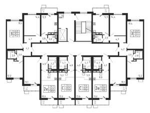 Студия квартира, вторичка, 28м2, 3/9 этаж