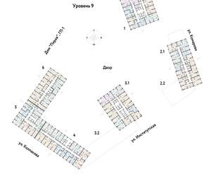 2-к квартира, вторичка, 70м2, 9/6 этаж
