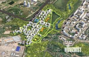 2-к квартира, строящийся дом, 66м2, 12/23 этаж