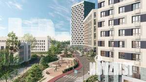2-к квартира, строящийся дом, 39м2, 17/20 этаж