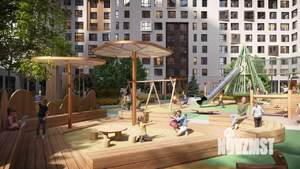 1-к квартира, строящийся дом, 38м2, 7/25 этаж