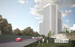 2-к квартира, строящийся дом, 48м2, 11/25 этаж