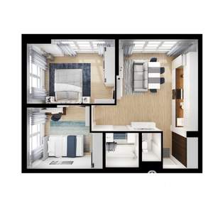 2-к квартира, вторичка, 52м2, 7/13 этаж