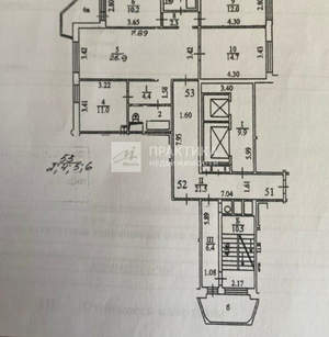 4-к квартира, вторичка, 89м2, 2/12 этаж