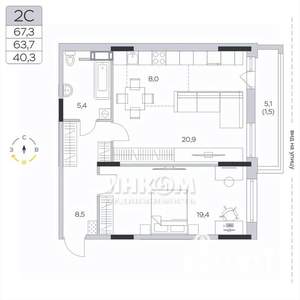 Фото квартиры на продажу (1)
