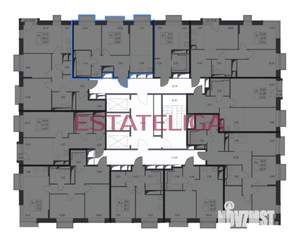 3-к квартира, сданный дом, 48м2, 18/23 этаж