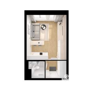 Студия квартира, вторичка, 25м2, 18/24 этаж