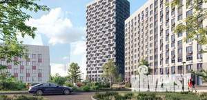 2-к квартира, строящийся дом, 42м2, 11/12 этаж